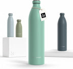 LARS NYSØM Stainless Steel Insulated XL Water Bottle 12oz 17oz 25oz 34oz 51oz | by LN
