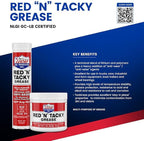 Lucas Oil 10318 Red N Tacky Grease 3 Ounce Combo Pack - Image 3