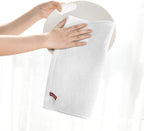 Artoid Mode 100% Cotton White Waffle Weave Kitchen Dish Cloths, 12x12 Inch - Image 3