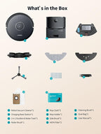 Robot Vacuum and Mop, Self-Emptying Robot Vacuum Cleaner - Image 7