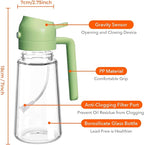 YARRAMATE 16oz/470ml Glass Olive Oil Sprayer - Image 8
