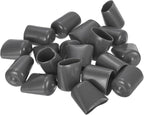 uxcell 20pcs Rubber End Caps 19mm ID Vinyl PVC Round Tube Bolt Cap Cover Screw - Image 4