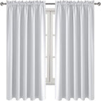 DWCN Blackout Curtains for Bedroom – Rod Pocket Thermal Insulated Noise - Image 9