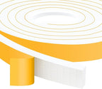 High Density Foam Weather Stripping Door Seal Strip Insulation Tape Roll by Trisiki