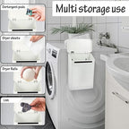 Picowe Magnetic Laundry Storage, Large Metal Lint Holder Bin - Image 6