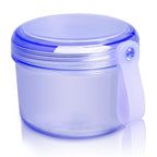 Large Denture case, No-Leak Denture Bath Box Denture Cup, Retainer Cleaning Box by Uouovo