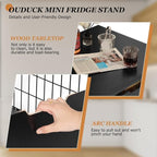Mini Fridge Stand with Storage Drawer, 21.7”x21.7” Heavy Duty Mini Fridge Table - Image 3