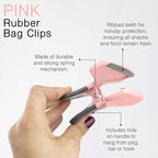 COOK WITH COLOR Bag Clips, Heavy Duty Chip Clip and Refrigerator Magnet Clips - Image 6