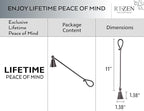 RTZEN Rustic Bell Candle Snuffer - Image 4