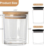 CONNOO 15 Pack 7 OZ Clear Candle Jars - Image 2
