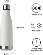 MEWAY 17oz Sport Water Bottle 4 Pack Vacuum Insulated Stainless Steel - Image 7