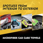 HOMEXCEL Microfiber Cleaning Cloth 6 Pack, 12.5 x 12.5 Inch Microfiber Towels - Image 5