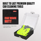 2-Pack Car Wash Mitt, Microfiber Scratch Free Auto Detailing Supplies - Image 8