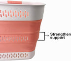 SAMMART 40L Collapsible Plastic Laundry Basket - Image 5