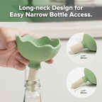 Haakaa Silicone Flower Funnel Set – Small Funnels - Image 6