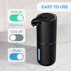 Automatic Foaming Soap Dispenser, Touchless Hand Soap Dispenser Rechargeable - Image 2