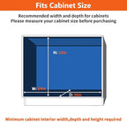 ROOMTEC Individual Pull Out Cabinet Organizer, 2 Tier Spice Rack Organizer - Image 4