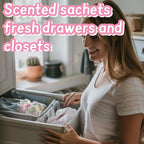 AUCUDA 4 Packs Lavender Scented Sachets Bags - Image 9