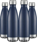 HASLE OUTFITTERS 17oz Stainless Steel Water Bottles Bulk, Vacuum Insulated by HASLEOUTFITTERS