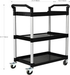 3-Tier Utility Rolling Cart - Image 6