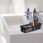 Domensi 24 Pcs Slim Plastic Storage Baskets Tray - Image 6