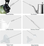 10Pack Straw Cleaner Brush- Long Stainless Steel Straw Brush - Image 6