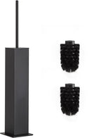 Black Toilet Brush and Holder, Toilet Bowl Brush by KLDKLD