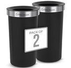SIMPLI-MAGIC 16 Gallon Open Top Trash Can – Round Commercial Trash Can – by SIMPLI-MAGIC