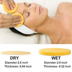 METUUTER 50 PCS Compressed Facial Sponges - Image 4