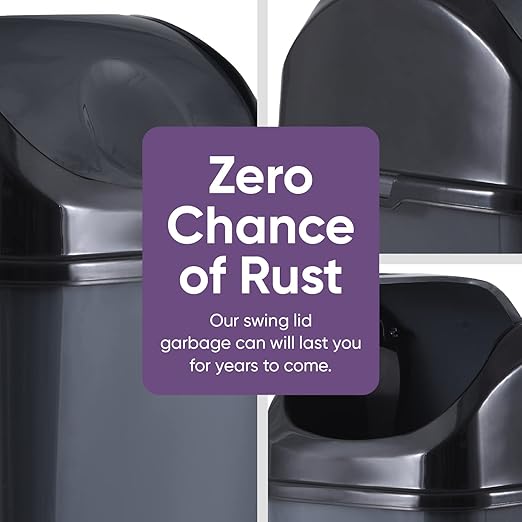 Superio Trash Can for Dorm Room - Image 3