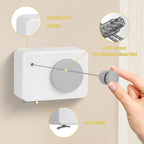 Retractable Clothesline Indoor/Outdoor, Anti-Sag - Image 5