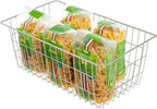 SANNO Freezer Baskets Wire Storage Baskets Closet Organization Baskets Bin - Image 2