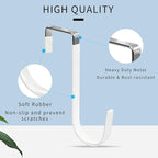 FYY Over The Door Hooks, 4 Pack Door Hangers Hooks - Image 3