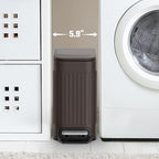 TrashAid Slim Bathroom Trash Can - Image 2