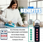 Premium Ironing Mat Heat Resistant Silicone Iron Rest Non Slip Magnetic - Image 5