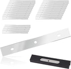 EHDIS 6 inch Razor Blades Paint Scraper Replacement Stainless Steel Blades by EHDIS