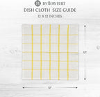 100% Cotton Terry Dish Cloth & Dish Towel, 6 Pack, Super Soft and Absorbent - Image 4
