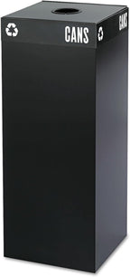 Safco Hallmark 2983BL Public Square Recycling Receptacle Base by SafcoProducts