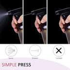 AMORIX 50PCS Spray Bottle Tops Black Trigger Sprayer Heavy Duty Replacement - Image 4