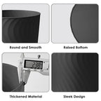 YGJT Small Trash Can, 3 Pack 1.8 Gallons Bathroom Trash Can, Slim Waste Basket - Image 5