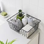 Kitchen Wire Baskets Farmhouse Decor Metal Food Storage Organizer, Household - Image 7