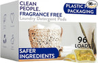 The Clean People Fragrance Free Laundry Detergent Pods by CleanPeople