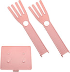 Pink Glove Holder 15x12x34cm Multifunctional Rubber Glove Drainer Towel Storage by Dsjnf
