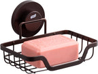 TAILI Soap Holder Bar Dish Suction Cup, Bar Shampoo Rack by TAILI