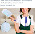 Duster Refills Compatible with Swiffer Duster, Heavy Duty Multi Surface Duster - Image 3