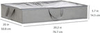 Amazon Basics Under Bed Fabric Zipper Storage Container Bags - Image 3