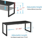 2 Pack Expandable Kitchen Cabinet Shelves Organizer, Heavy Duty Metal Shelving - Image 2