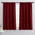 RYB HOME Blackout Curtain Panels Thermal Insulated Kitchen Window Treatment by RYBHOME