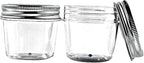 novelinks 4 Ounce Clear Plastic Jars Containers - Image 5