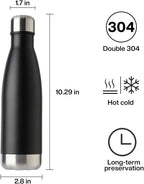 MEWAY 17oz Sport Water Bottle 4 Pack Vacuum Insulated Stainless Steel - Image 7